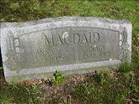 MacDaid, Tracy and Anna R